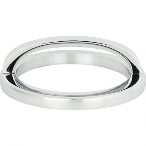 Tableau Round Base and Top 3 Inch (c-c) - Polished Chrome - CH