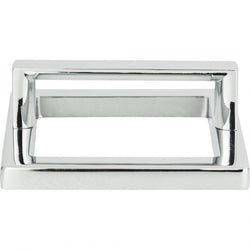 Tableau Square Base and Top 2 1/2 Inch (c-c) - Polished Chrome