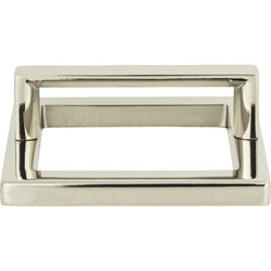 Tableau Square Base and Top 2 1/2 Inch (c-c) - Polished Nickel