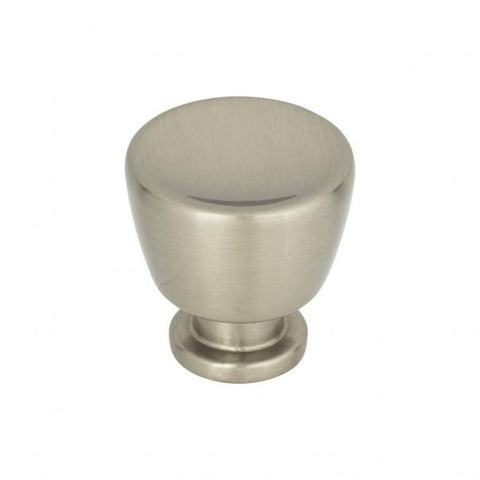 Conga Knob 1 1/8 Inch - Brushed Nickel - BRN