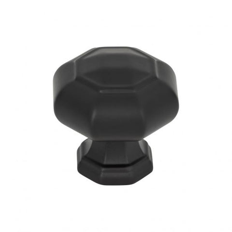 Elizabeth Knob 1 1/4 Inch - Matte Black - BL