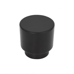 Tom Tom Knob 1 1/4 Inch - Matte Black - BL