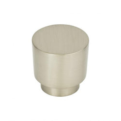 Tom Tom Knob 1 1/4 Inch - Brushed Nickel - BRN