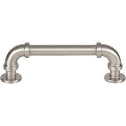 Steam Punk Pull 3 3/4 Inch (c-c) - Brushed Nickel - BRN