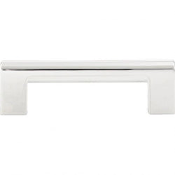 Round Rail Pull 3 3/4 Inch (c-c) - Polished Chrome - CH