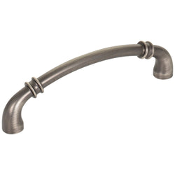 Marie 128 mm Pull (OA - 5-5/8" ) - Brushed Pewter