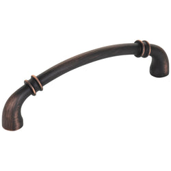Marie 128 mm Pull (OA - 5-5/8" ) - Brushed Oil Rubbed Bronze