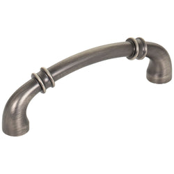Marie 96 mm Pull (OA - 4-3/8" ) - Brushed Pewter