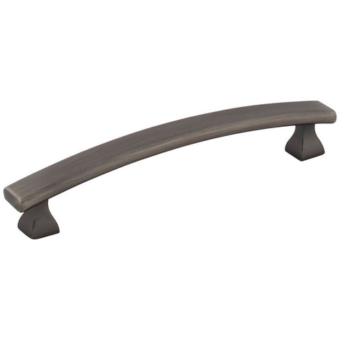 Hadly 128 mm Pull (OA - 6-1/16" ) - Brushed Pewter