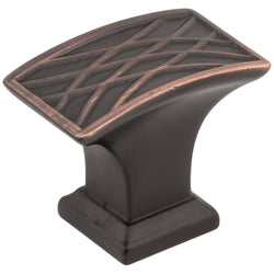 Aberdeen  Knob1-1/2" - Brushed Oil Rubbed Bronze