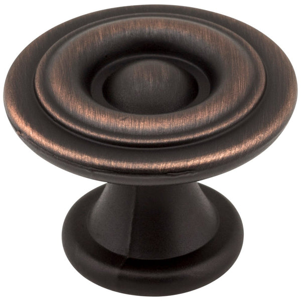 Syracuse 1-3/16" Knob - Brushed Oil Rubbed Bronze