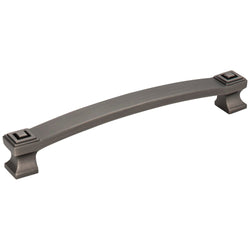 Delmar 160 mm Pull (OA - 7-1/16" ) - Brushed Pewter