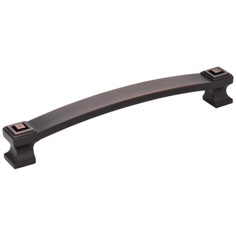 Delmar 160 mm Pull (OA - 7-1/16" ) - Brushed Oil Rubbed Bronze