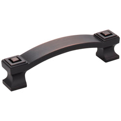 Delmar 96 mm Pull (OA - 4-1/2" ) - Brushed Oil Rubbed Bronze