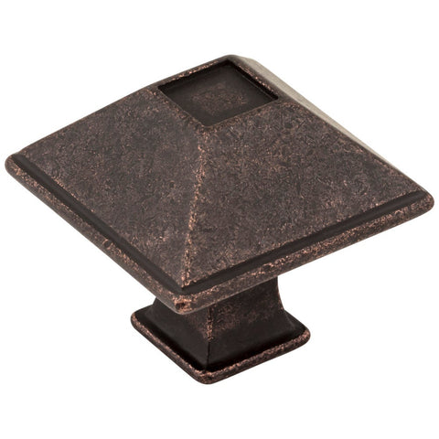 Tahoe  Knob1-1/4" - Distressed Oil Rubbed Bronze