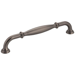 Tiffany 160 mm Pull (OA - 7-1/16" ) - Brushed Pewter