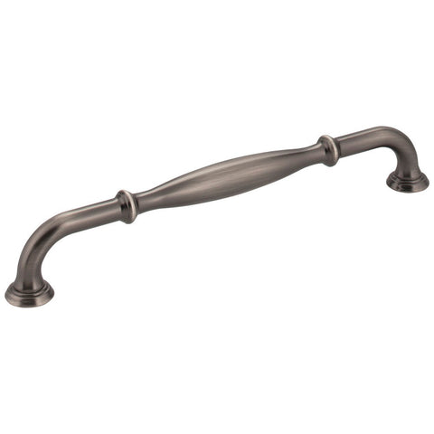Tiffany 192 mm Pull (OA - 8-3/8" ) - Brushed Pewter
