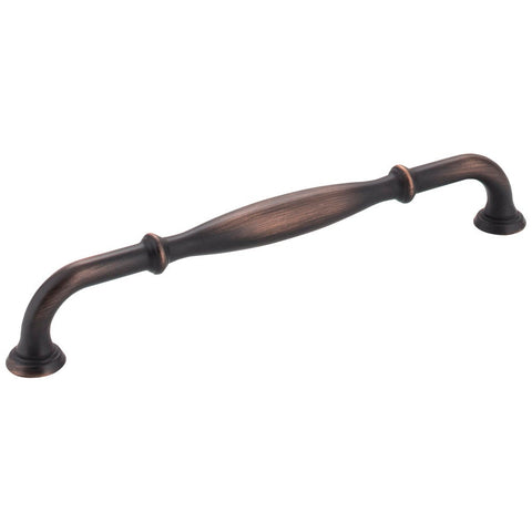 Tiffany 192 mm Pull (OA - 8-3/8" ) - Brushed Oil Rubbed Bronze