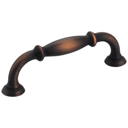 Tiffany 96 mm Pull (OA - 4-1/2" ) - Brushed Oil Rubbed Bronze