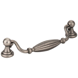 Glenmore 128 mm Pull (OA - 5-15/16" ) - Distressed Pewter