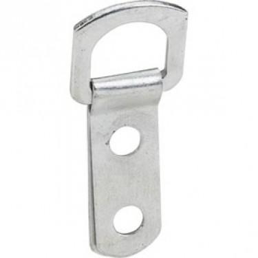 Mirror Hanger - D-Ring with two holes - Zinc Plated