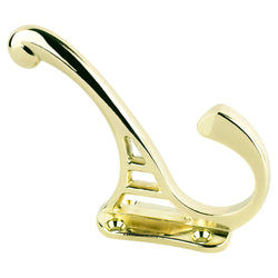 Prelude  Hook (OL-4") Polished Brass