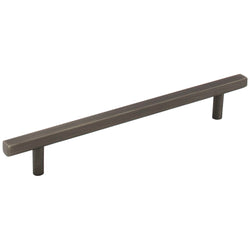 Dominique 160 mm Pull (OA - 8-5/16" ) - Brushed Pewter
