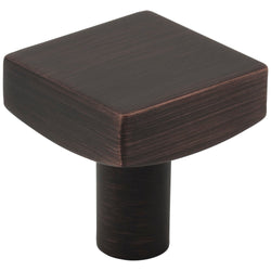 Dominique  Knob1-1/8" - Brushed Oil Rubbed Bronze