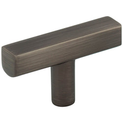 Dominique  Knob2" - Brushed Pewter