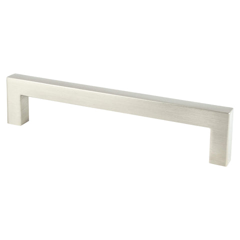 Contemporary Adv One 128mm Pull (OL-5 7/16") Brushed Nickel