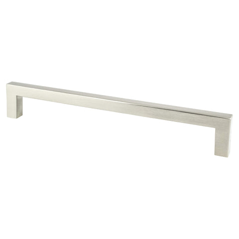 Contemporary Adv One 192mm Pull (OL-8") Brushed Nickel