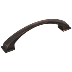 Roman 128 mm Pull (OA - 6-1/4" ) - Brushed Oil Rubbed Bronze