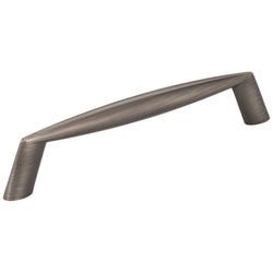 Zachary 128 mm Pull (OA - 5-3/4" ) - Brushed Pewter