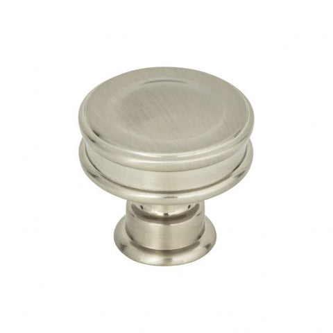 Oskar Knob 1 1/4 Inch - Brushed Nickel - BRN