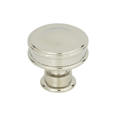 Oskar Knob 1 1/4 Inch - Polished Nickel - PN