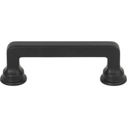 Oskar Pull 3 Inch (c-c) - Matte Black - BL