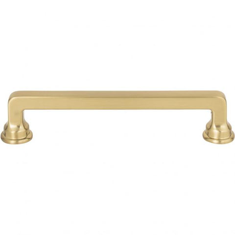 Oskar Pull 5 1/16 Inch (c-c) - Warm Brass - WB