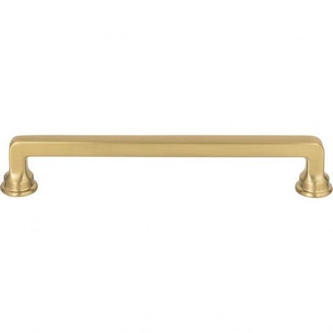 Oskar Pull 6 5/16 Inch (c-c) - Warm Brass - WB