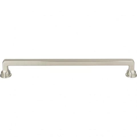 Oskar Pull 8 13/16 Inch (c-c) - Brushed Nickel - BRN