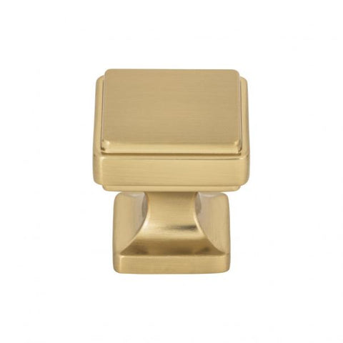 Kate Knob 1 1/8 Inch - Warm Brass - WB