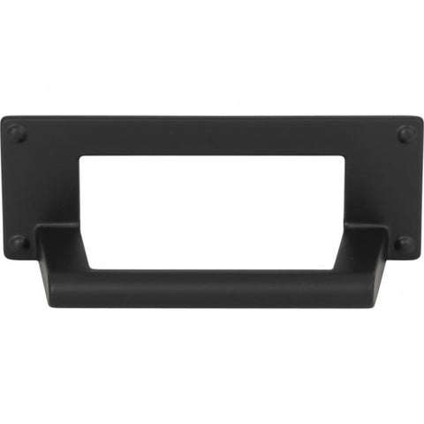 Bradbury Cup Pull 3 Inch (c-c) - Matte Black - BL