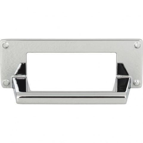 Bradbury Cup Pull 3 Inch (c-c) - Polished Chrome - CH