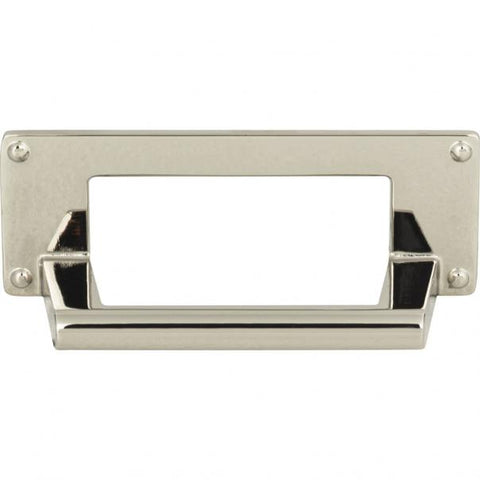 Bradbury Cup Pull 3 Inch (c-c) - Polished Nickel - PN