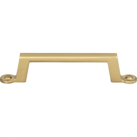 Bradbury Pull 3 3/4 Inch (c-c) - Warm Brass - WB