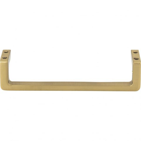 Logan Pull 5 1/16 Inch (c-c) - Warm Brass - WB