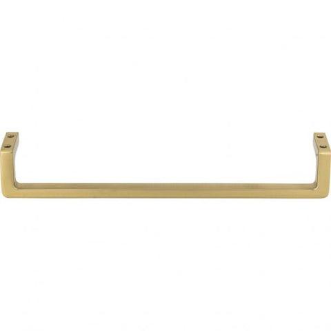 Logan Pull 7 9/16 Inch (c-c) - Warm Brass - WB