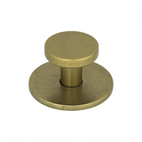 Dot Knob 1 1/4 Inch - Vintage Brass - UB