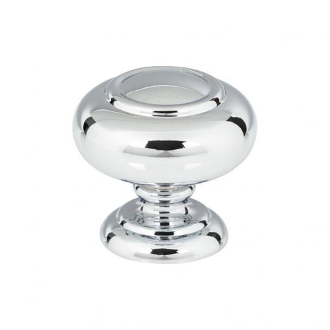 Victoria Knob 1 1/4 Inch (c-c) - Polished Chrome - CH