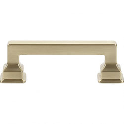 Erika Pull 3 Inch (c-c) - Warm Brass - WB