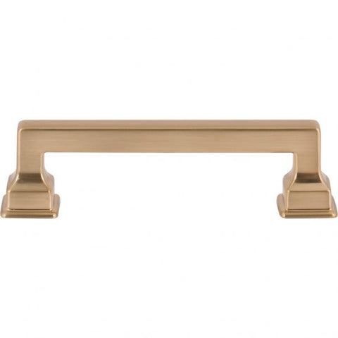 Erika Pull 3 3/4 Inch (c-c) - Warm Brass - WB